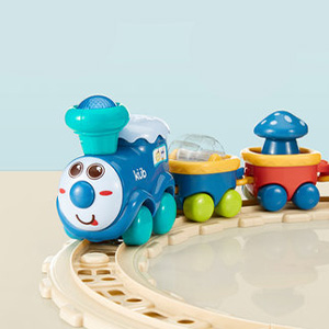 儿童小火车套装电动轨道车
